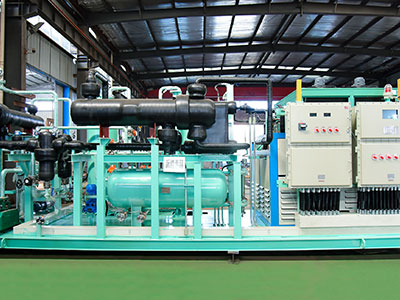 新疆澎湃100方油氣回收裝置